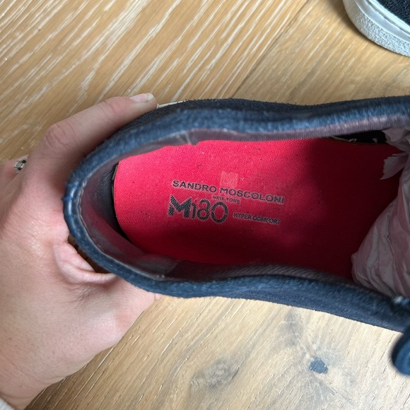 Men’s Sandro Moscoloni Casey Sneaker Navy - Picture 6 of 9